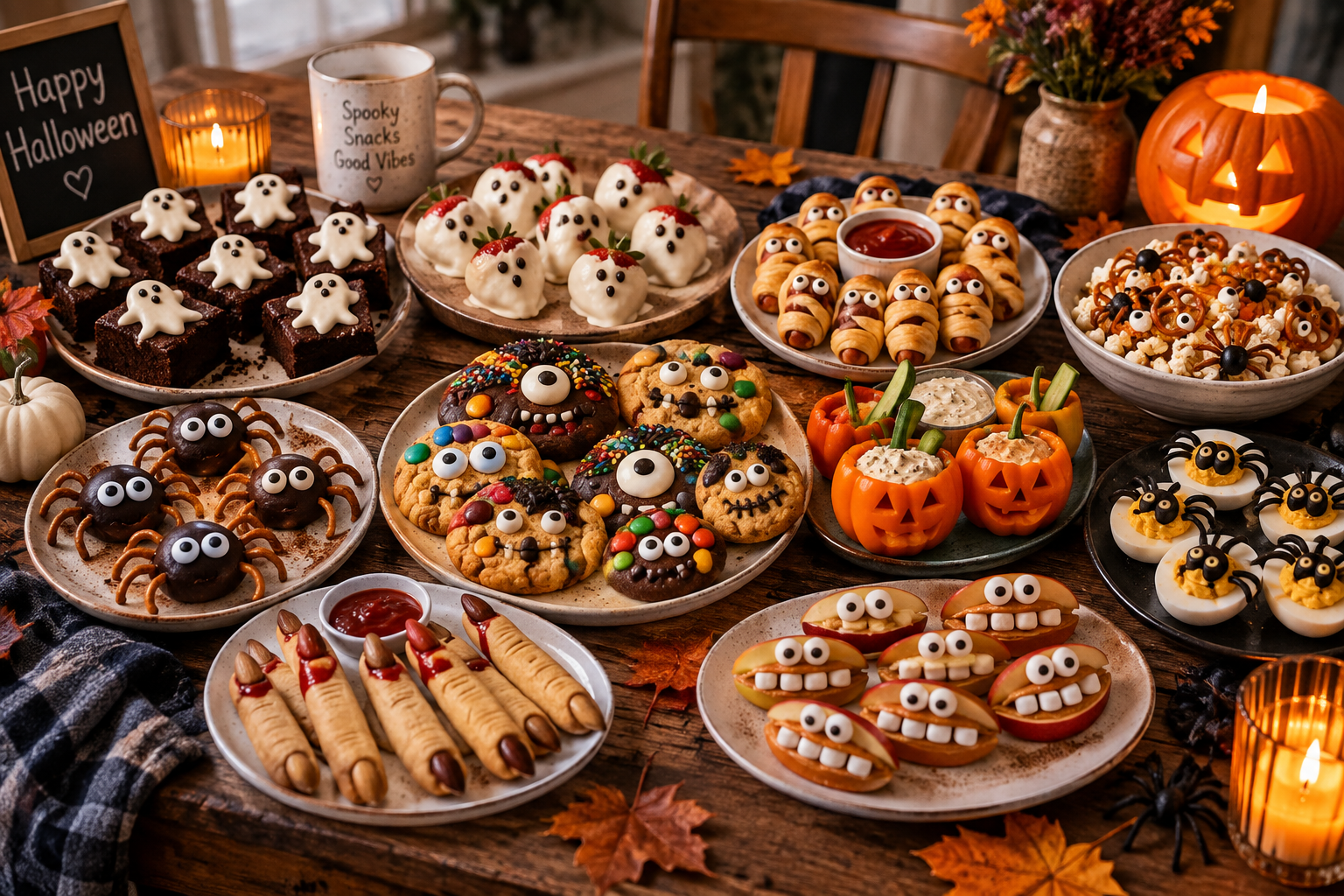 Halloween Snacks: 10 einfache Ideen ohne großen Aufwand