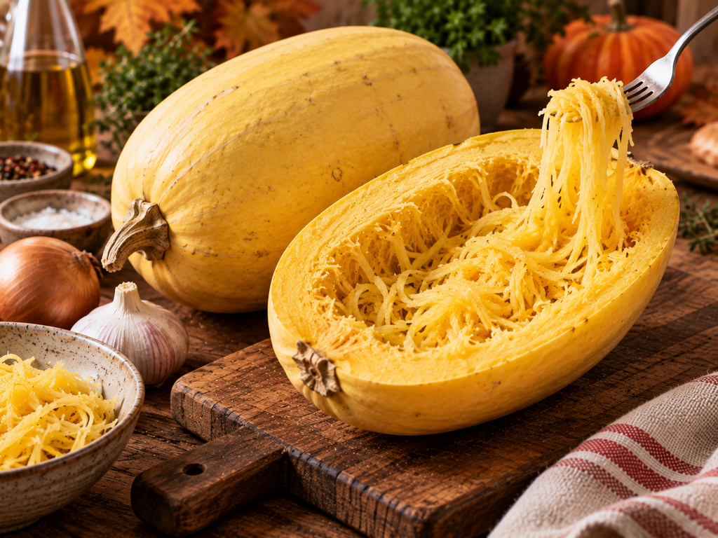 Was kann ich mit Kürbis machen? 10 ungewöhnliche Ideen für den Herbst Spaghettikürbis